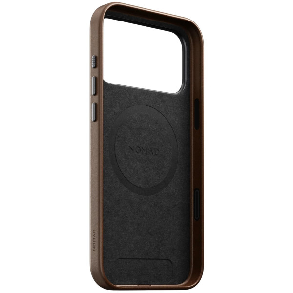Фото - Чохол для смартфону Nomad Traditional Leather Case Brown for iPhone 17 Pro Max (NM011901858)