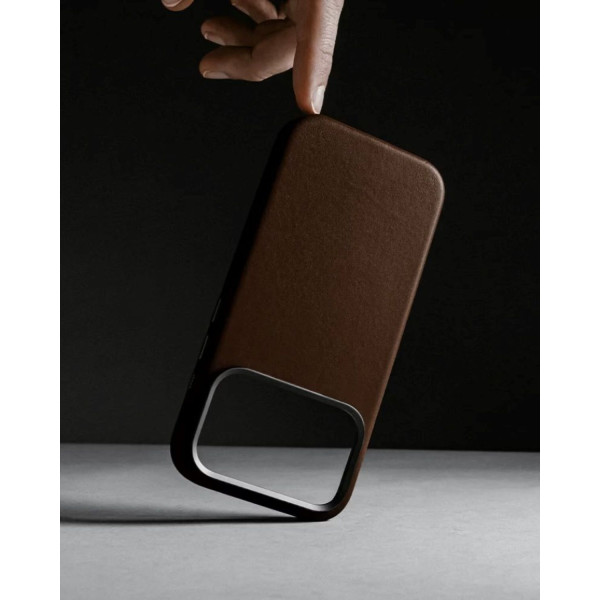 Фото - Чохол для смартфону Nomad Traditional Leather Case Brown for iPhone 17 Pro Max (NM011901858)