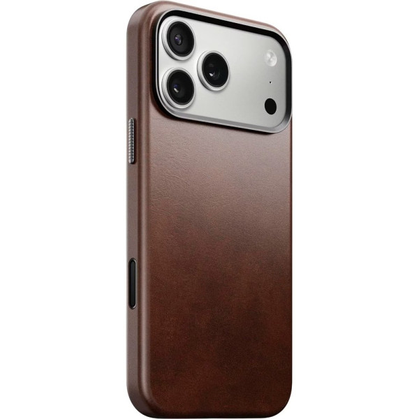 Фото - Чохол для смартфону Nomad Traditional Leather Case Horween Rustic Brown for iPhone 17 Pro Max (NM011918858)