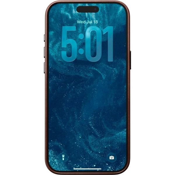 Фото - Чохол для смартфону Nomad Traditional Leather Case Horween Rustic Brown for iPhone 17 Pro Max (NM011918858)