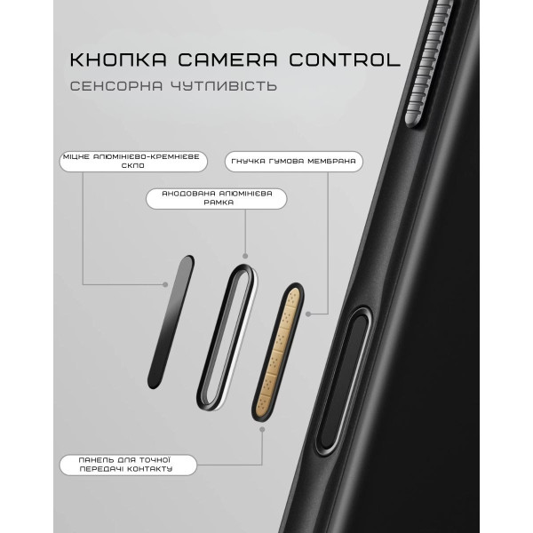 Фото - Чохол для смартфону Nomad Modern Case Vulcan Black for iPhone 17 Pro (NM014001858)