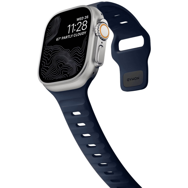 Фото - Ремешок для смарт-часов Nomad Sport Band Atlantic Blue 46mm/49mm (NM01219385)