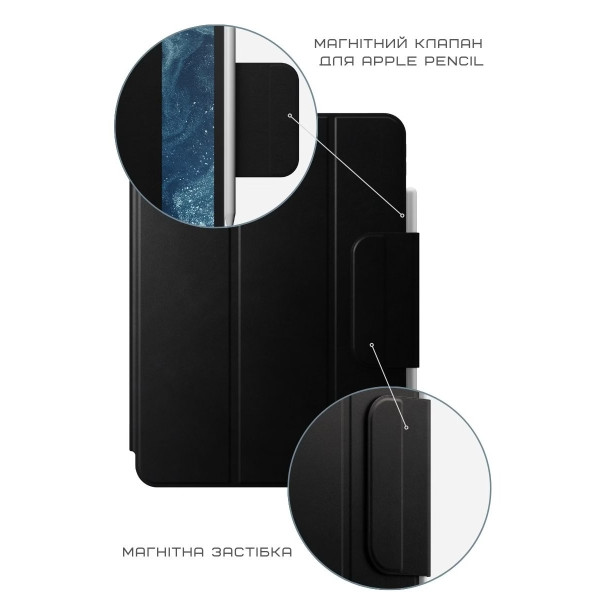 Фото - Чохол для планшету Nomad Leather Case Folio Black for iPad Pro 11" M4 (NM013299858)
