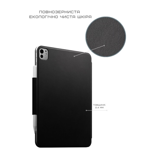 Фото - Чохол для планшету Nomad Leather Case Folio Black for iPad Pro 11" M4 (NM013299858)