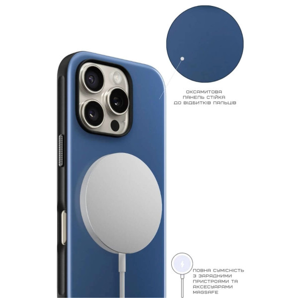 Фото - Чехол для смартфона Nomad Sport Naval Blue for iPhone 16 Pro Max (NM01373285)