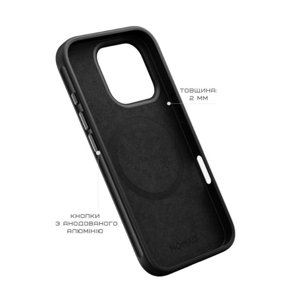Фото - Чохол для смартфону Nomad Sport Vulcan Black for iPhone 16 Pro Max (NM01371885)