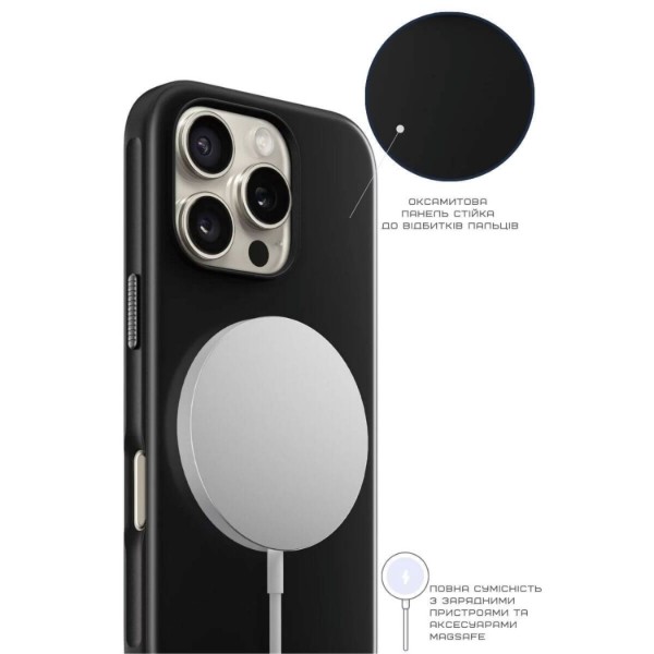 Фото - Чохол для смартфону Nomad Sport Vulcan Black for iPhone 16 Pro Max (NM01371885)