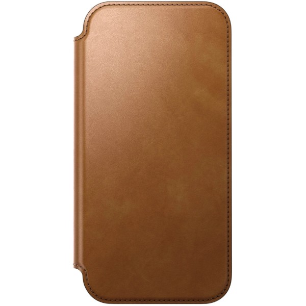 Фото - Чехол для смартфона Nomad Modern Leather Folio Case English Tan for iPhone 17 Pro Max (NM014124858)