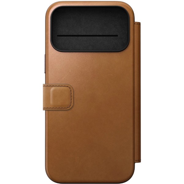 Фото - Чехол для смартфона Nomad Modern Leather Folio Case English Tan for iPhone 17 Pro Max (NM014124858)