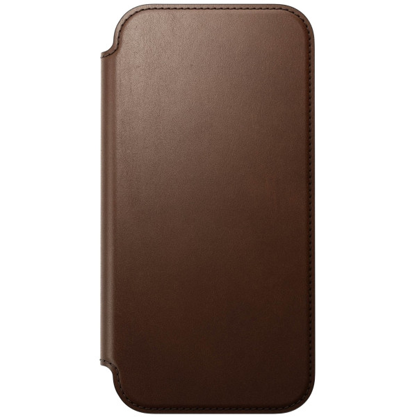 Фото - Чехол для смартфона Nomad Modern Leather Folio Case Brown for iPhone 17 Pro Max (NM014131858)