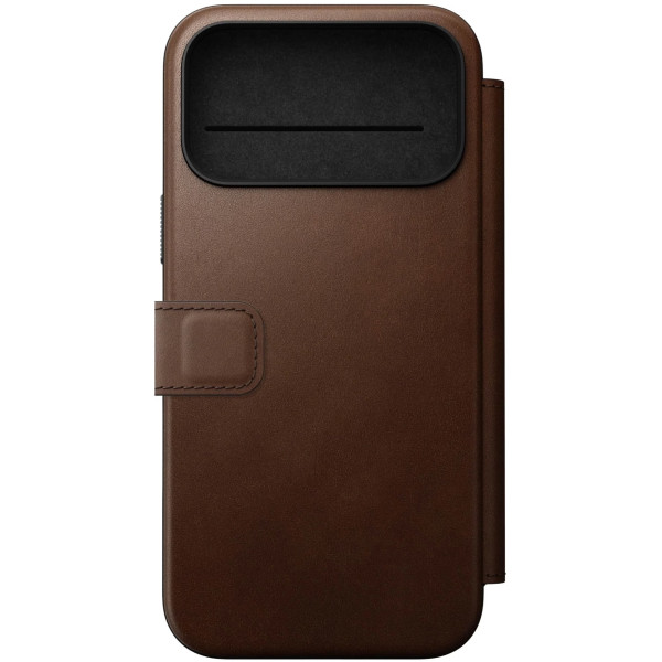Фото - Чехол для смартфона Nomad Modern Leather Folio Case Brown for iPhone 17 Pro (NM014186858)