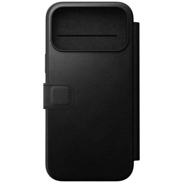 Фото - Чохол для смартфону Nomad Modern Leather Folio Case Black for iPhone 17 Pro Max (NM014148858)