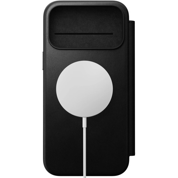 Фото - Чохол для смартфону Nomad Modern Leather Folio Case Black for iPhone 17 Pro Max (NM014148858)