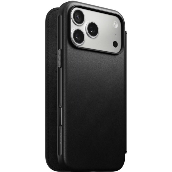 Фото - Чохол для смартфону Nomad Modern Leather Folio Case Black for iPhone 17 Pro Max (NM014148858)