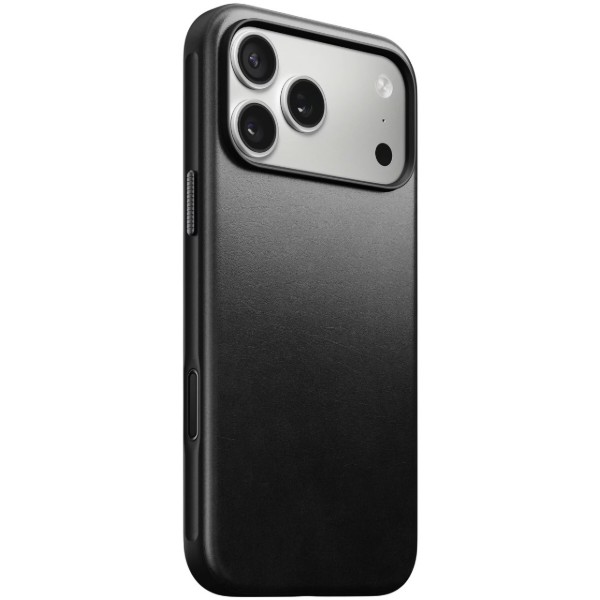 Фото - Чохол для смартфону Nomad Modern Leather Case Horween Black for iPhone 17 Pro (NM014308858)