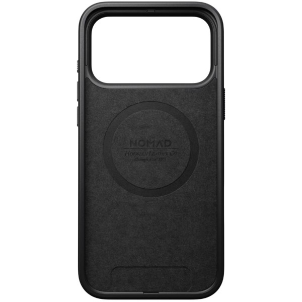 Фото - Чохол для смартфону Nomad Modern Leather Case Horween Black for iPhone 17 Pro (NM014308858)