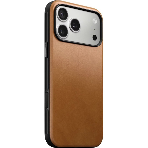 Фото - Чехол для смартфона Nomad Modern Leather Case English Tan for iPhone 17 Pro Max (NM014261858)