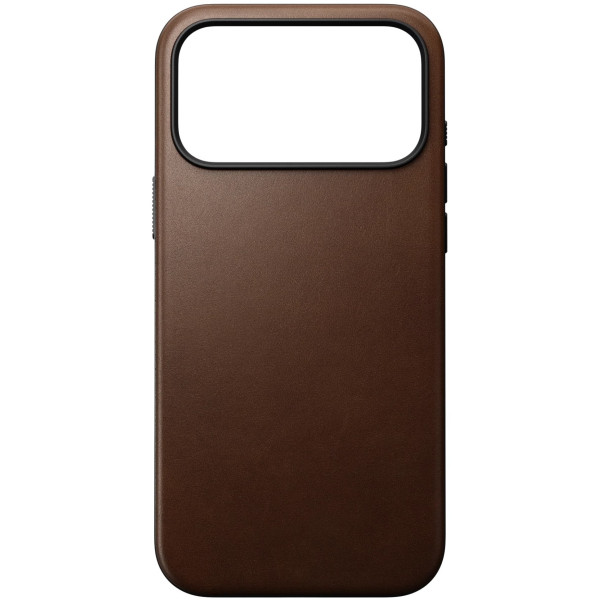 Фото - Чохол для смартфону Nomad Modern Leather Case Brown for iPhone 17 Pro (NM014322858)