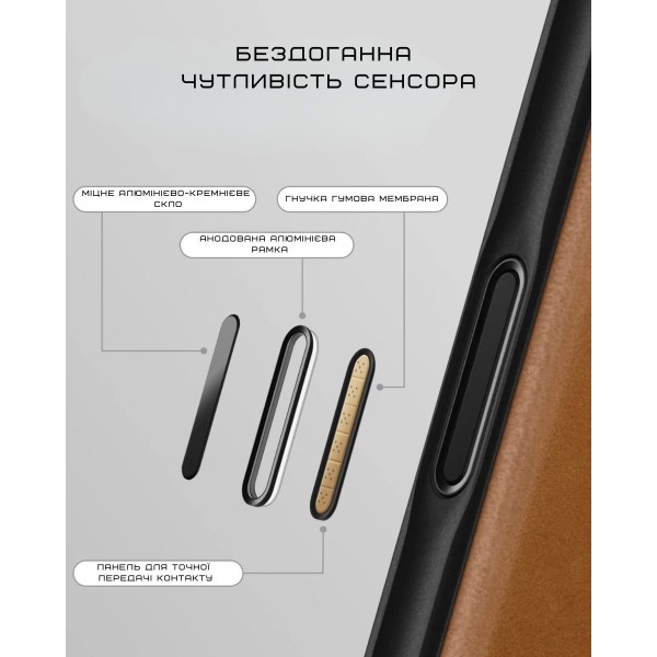 Фото - Чехол для смартфона Nomad Modern Leather Case English Tan for iPhone 17 Pro (NM014315858)