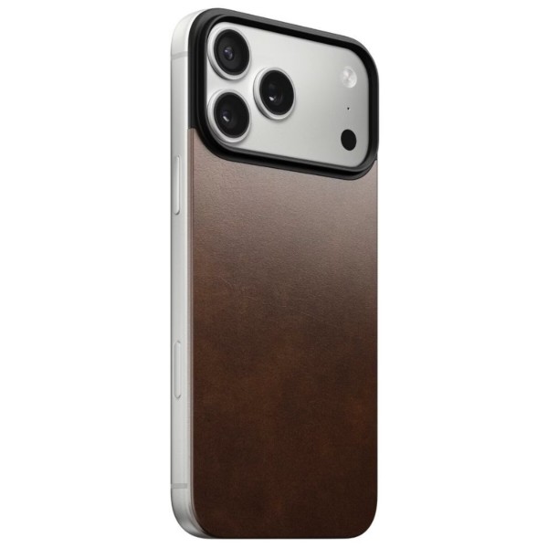 Фото - Чехол для смартфона Nomad Magnetic Leather Back Case Horween Rustic Brown for iPhone 17 Pro Max (NM014384858)