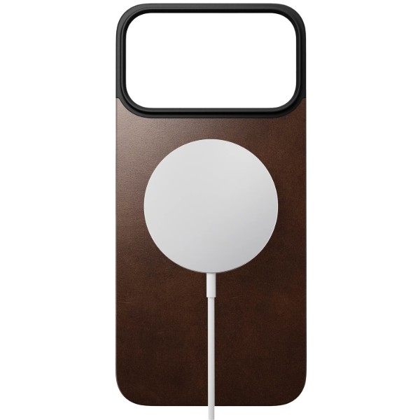 Фото - Чехол для смартфона Nomad Magnetic Leather Back Case Horween Rustic Brown for iPhone 17 Pro Max (NM014384858)