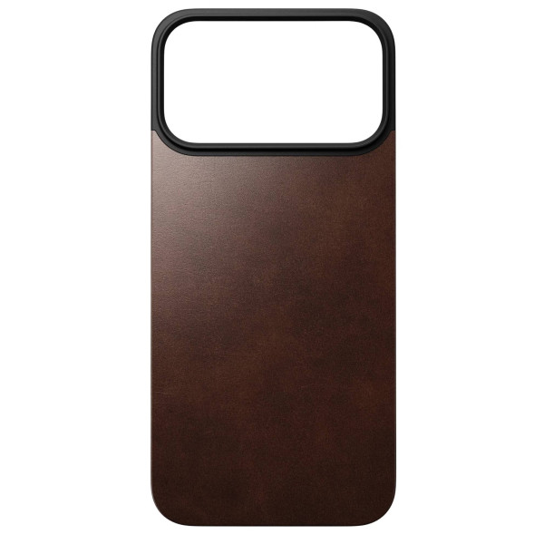 Фото - Чохол для смартфону Nomad Magnetic Leather Back Case Horween Rustic Brown for iPhone 17 Pro (NM014407858)