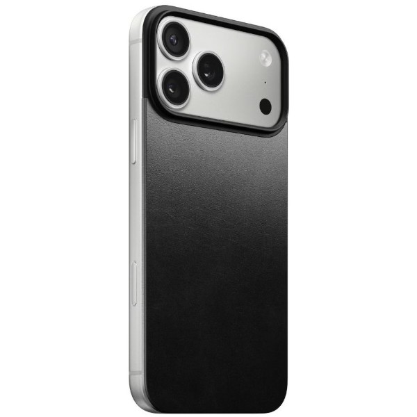 Фото - Чехол для смартфона Nomad Magnetic Leather Back Case Horween Black for iPhone 17 Pro (NM014414858)