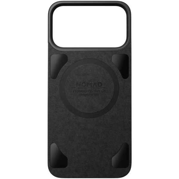 Фото - Чехол для смартфона Nomad Magnetic Leather Back Case Horween Black for iPhone 17 Pro (NM014414858)