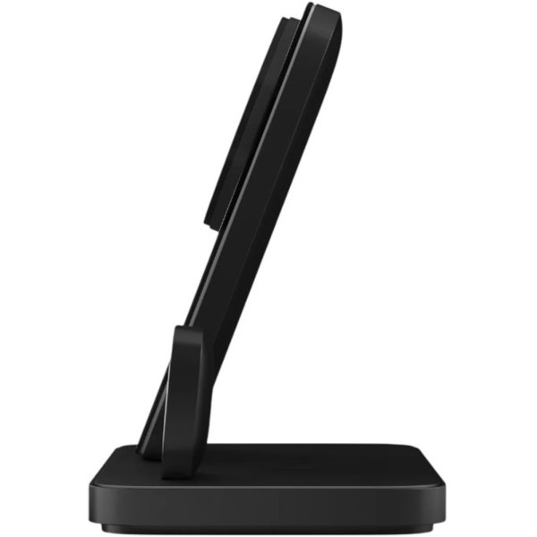 Фото - Бездротовий зарядний пристрій Nomad Stand One Max Qi2 25W 3-in-1 Charging Hub (4rd Gen) Carbide (NM014490858)