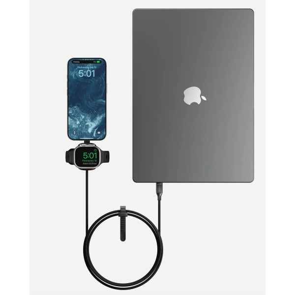 Фото - Переходник Nomad USB-C Kevlar Universal Cable Carbide for Apple Watch 1.5 м (NM014780858)