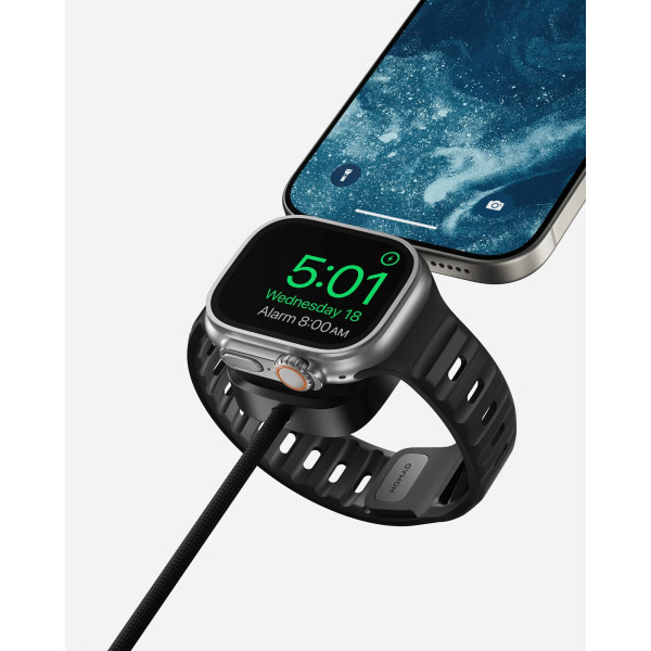 Фото - Переходник Nomad USB-C Kevlar Universal Cable Carbide for Apple Watch 1.5 м (NM014780858)