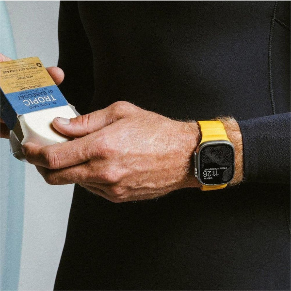 Фото - Ремінець для смарт-годинника Nomad Rocky Point Band Black Titanium Hardware Sol 46mm/49mm (NM014810858)
