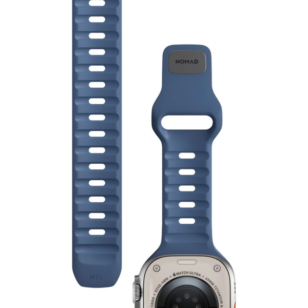 Фото - Ремешок для смарт-часов Nomad Sport Band Naval Blue 46mm/49mm (NM014919858)