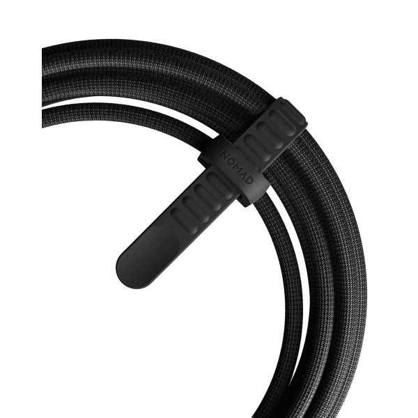 Фото - Переходник Nomad USB-C Kevlar Cable 240W Carbide 3 м (NM014957858)