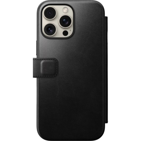 Фото - Чохол для смартфону Nomad Modern Leather Folio Back Horween for iPhone 16 Pro Max (NM01672685)