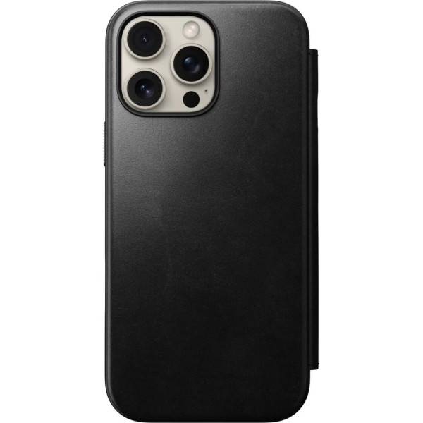 Фото - Чохол для смартфону Nomad Modern Leather Folio Back Horween for iPhone 16 Pro (NM01677185)