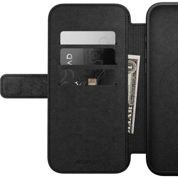 Фото - Чохол для смартфону Nomad Modern Leather Folio Back for iPhone 16 Pro (NM01680185)