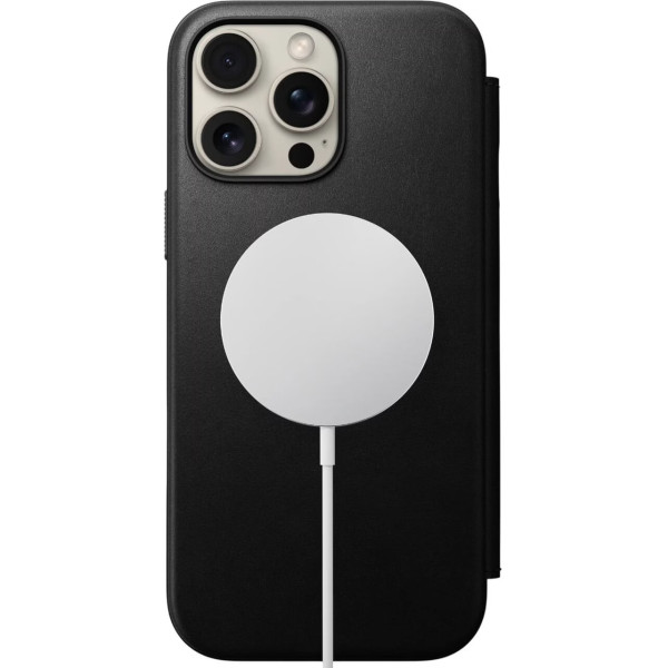 Фото - Чехол для смартфона Nomad Modern Leather Folio Back for iPhone 16 Pro Max (NM01675785)