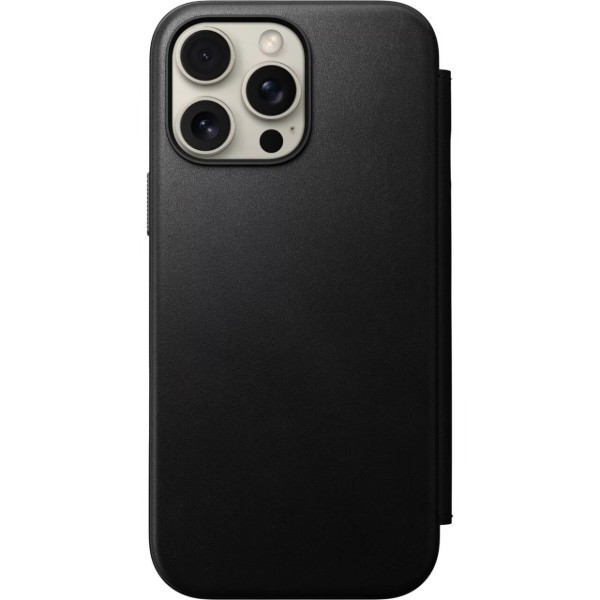 Фото - Чохол для смартфону Nomad Modern Leather Folio Back for iPhone 16 Pro (NM01680185)