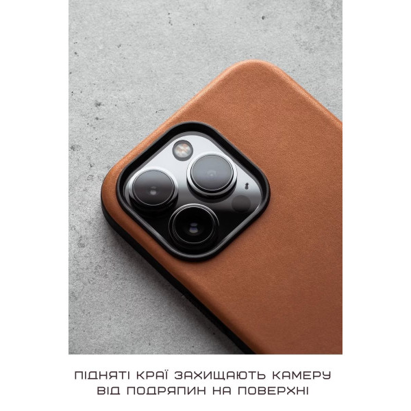 Фото - Чехол для смартфона Nomad Modern Leather English Tan for iPhone 16 Pro Max (NM01691785)