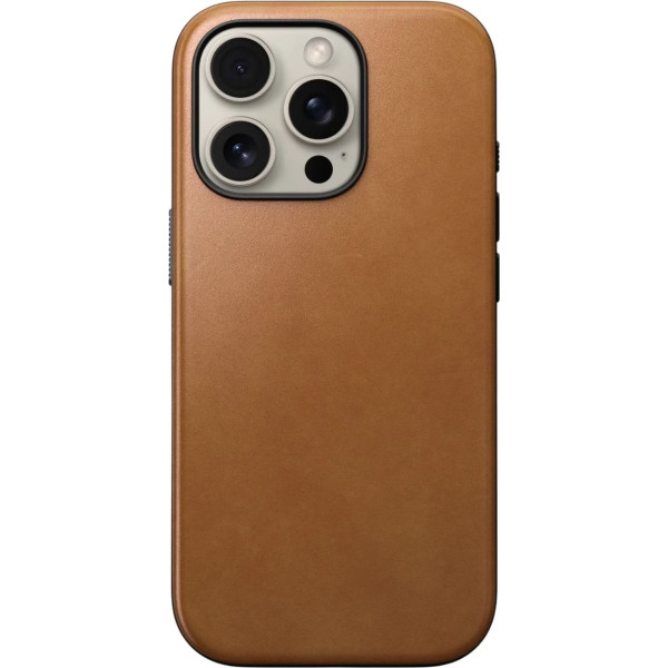 Фото - Чехол для смартфона Nomad Modern Leather English Tan for iPhone 16 Pro Max (NM01691785)