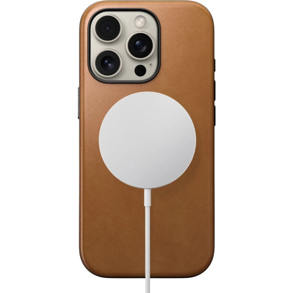 Фото - Чехол для смартфона Nomad Modern Leather English Tan for iPhone 16 Pro Max (NM01691785)