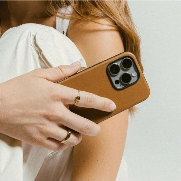 Фото - Чехол для смартфона Nomad Modern Leather English Tan for iPhone 16 Pro Max (NM01691785)
