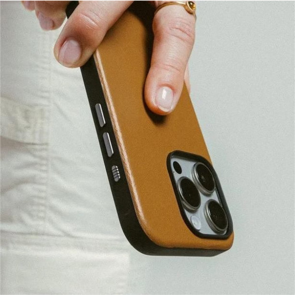 Фото - Чехол для смартфона Nomad Modern Leather English Tan for iPhone 16 Pro Max (NM01691785)
