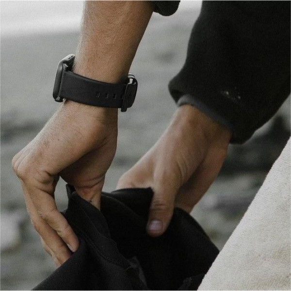 Фото - Ремінець для смарт-годинника Nomad Active Band Pro Black Hardware Black 46mm/49mm (NM1A41BNW0)