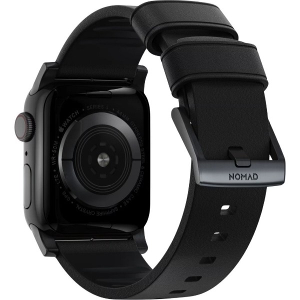Фото - Ремінець для смарт-годинника Nomad Active Band Pro Black Hardware Black 46mm/49mm (NM1A41BNW0)