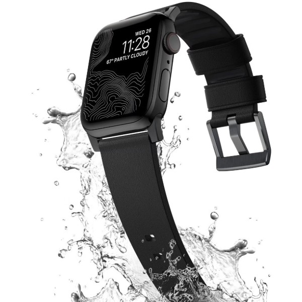 Фото - Ремінець для смарт-годинника Nomad Active Band Pro Black Hardware Black 46mm/49mm (NM1A41BNW0)