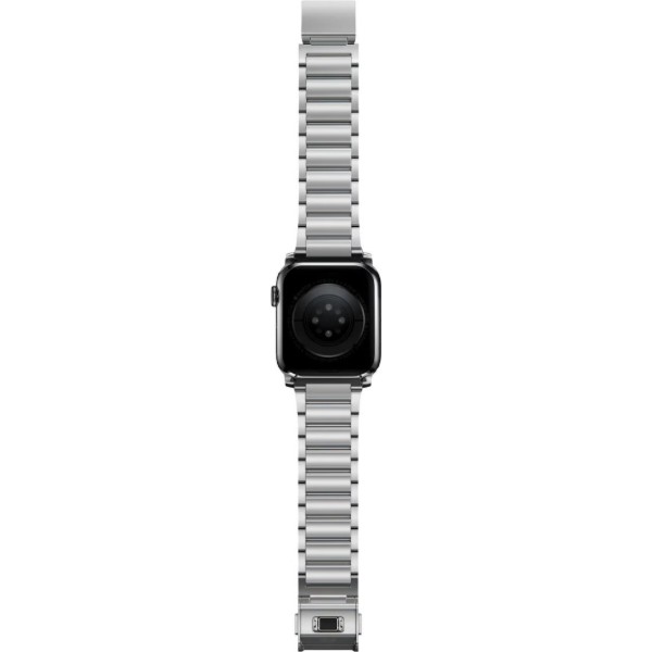 Фото - Ремінець для смарт-годинника Nomad Steel Band Silver Hardware Silver 46mm/49mm (NM1A4HSXS0)