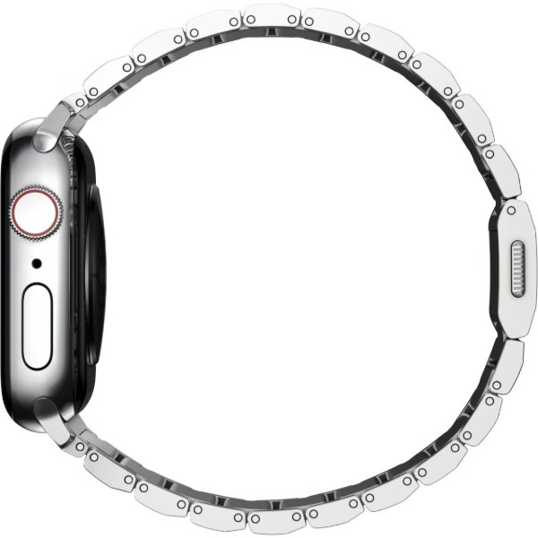 Фото - Ремінець для смарт-годинника Nomad Steel Band Silver Hardware Silver 46mm/49mm (NM1A4HSXS0)