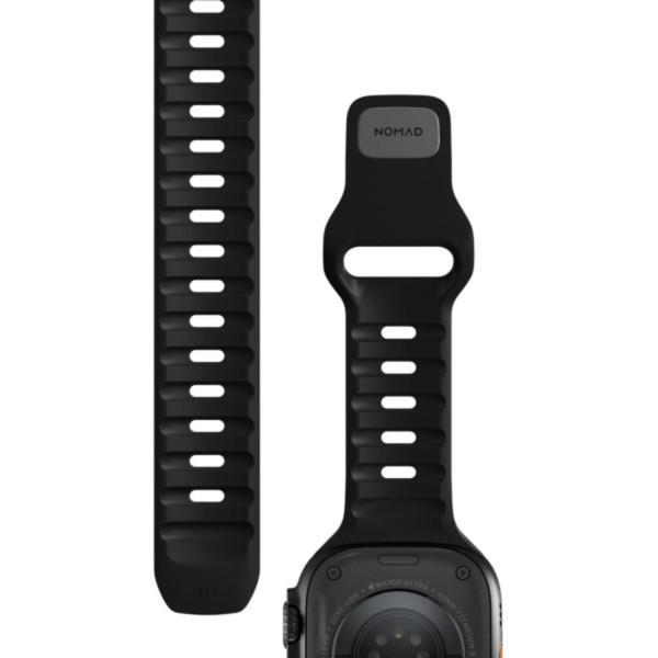 Фото - Ремінець для смарт-годинника Nomad Sport Band Black 46mm/49mm (NM1AM10000)